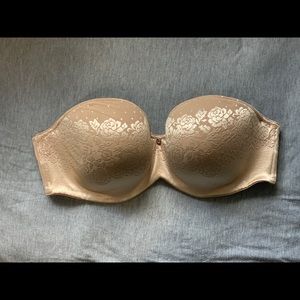 Beige soma stunning Support Strapless Bra